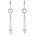 Silenti Jewelry Сребърни обеци "Удоволствие
