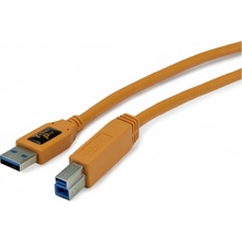 Tether Tools CU5460ORG USB 3.0, A-B, 4,6m, oranžový