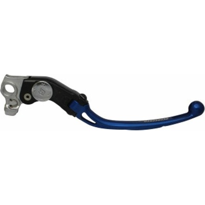 ACCOSSATO Adjustable folding lever ACCOSSATO LV011 in aluminium for original brake master cylinders modrá