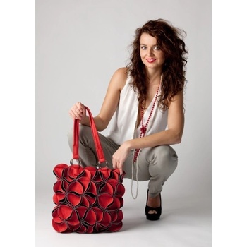 Cossi luxusní kabelka Bella červená