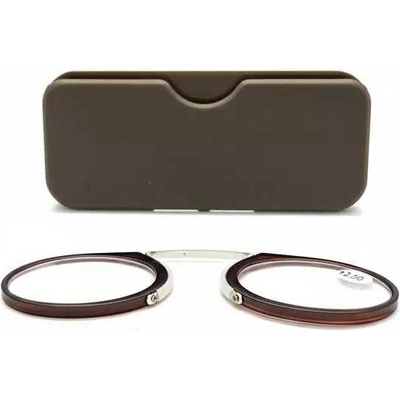 Cvikr nosní dioptrické brýle na čtení v pouzdru Brown – Zboží Dáma