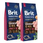 Brit Premium By Nature Junior L 2x15кг