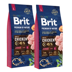 Brit Premium By Nature Junior L 2x15кг