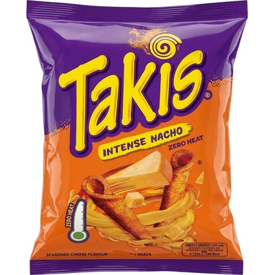 Takis Intense Nacho kukuřičné chipsy 100 g
