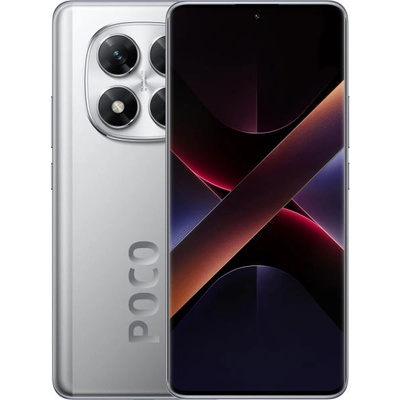 Poco X7 5G, 512GB, 12GB RAM, Dual SIM, Цвят Сребрист