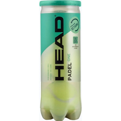HEAD Топки за паделHEAD Padel One S 3 бр. yellow
