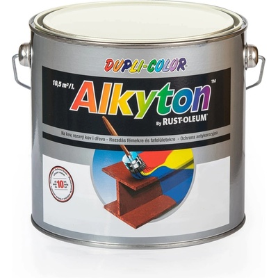 Alkyton Hladký lesk 2,5 l signální bílá