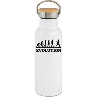 123TRIKO termoska Evolution běh, černý tisk 500 ml
