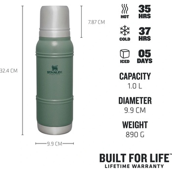 Image 1 of STANLEY Термос stanley the artisan thermal bottle | 1.0l (10-11428-004)