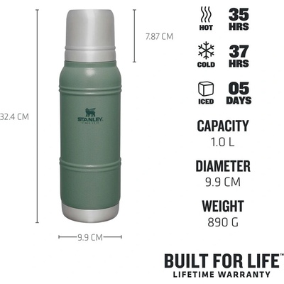 STANLEY Термос stanley the artisan thermal bottle | 1.0l (10-11428-004)