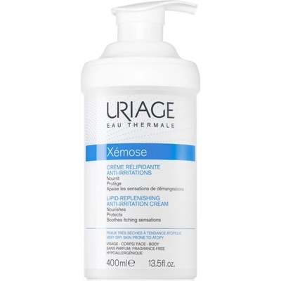 Uriage Xémose relipidační zklidňující krém pro velmi suchou citlivou a atopickou pokožku (Nourishes, Protects, Soothes Itching Sensations) 400 ml – Zboží Dáma