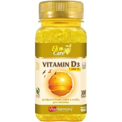 Vitaharmony Vitamin D3 1.000 m.j. 25 µg 300 tabliet