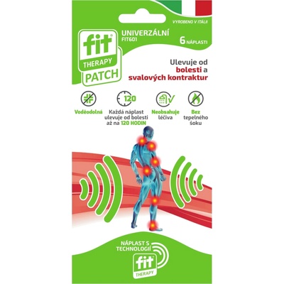 fit Therapy Náplast Fit – Univerzální 6 ks