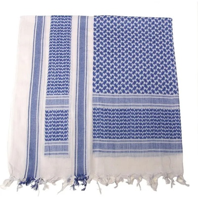 MFH PLO памучна арафатка, синьо-бяла, 115x110см (16503G)