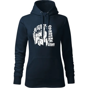 Image 1 of DRAGOWA дамски суитшърт с качулка Леонид, тъмносин, 320г/м2 (8511)