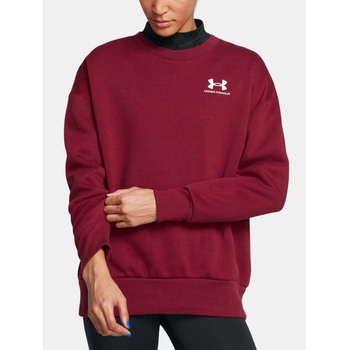 Under Armour Дамски суитшърт Under Armour UA Icon Fleece OS Crew Under Armour | Cherven | ЖЕНИ | M