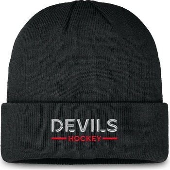 Fanatics Pánská zimní čepice New Jersey Devils NHL Authentic Pro A/Cap Cuffed beanie