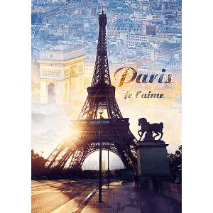 Trefl - Puzzle Paris at dawn - 1 000 piese