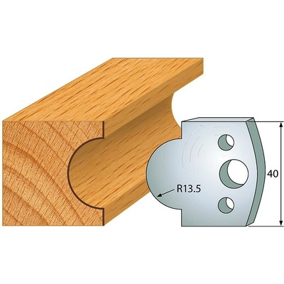 IGM Professional IGM Profil 118 - pár nožov 40x4mm SP F026-118