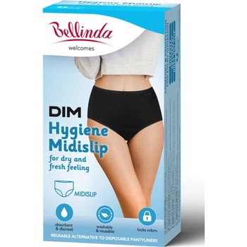 Bellinda Hygienické nohavičky Midislip Čierna
