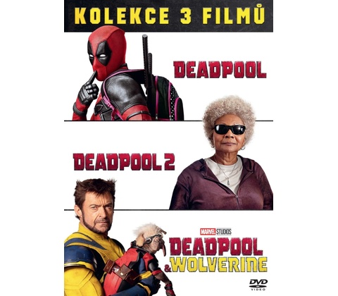 Deadpool 1.-3. DVD