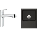 Set GROHE Eurodisc Cosmopolitan + Franke Orion