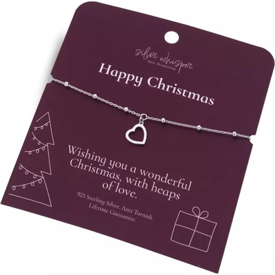 Hot Diamonds Silver Whisper Happy Christmas SWB062