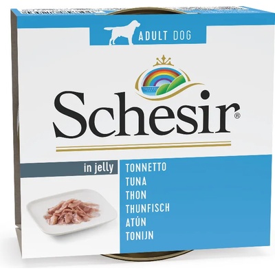 Schesir 24х150г Schesir, консервирана храна за кучета - риба тон