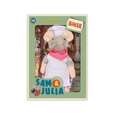Media rodzina Mouse House mascot. Bake