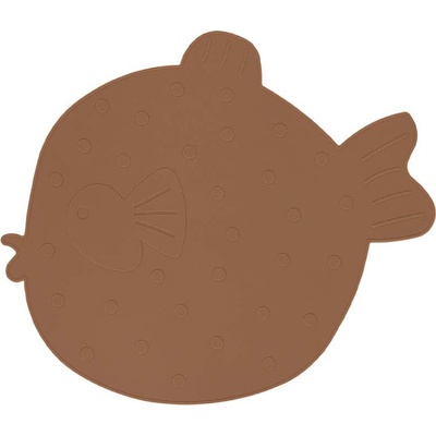 OYOY Подложка за чиния Little Finn, кафява (M107133)
