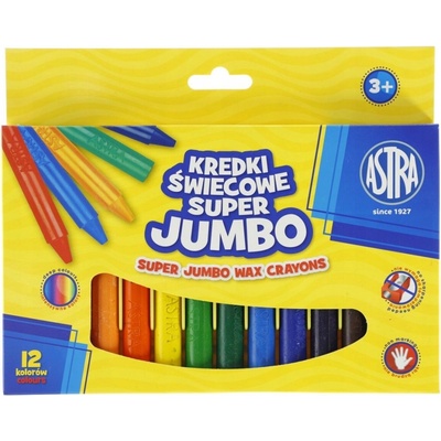 Astra voskové farbičky Super Jumbo 12ks 316118003