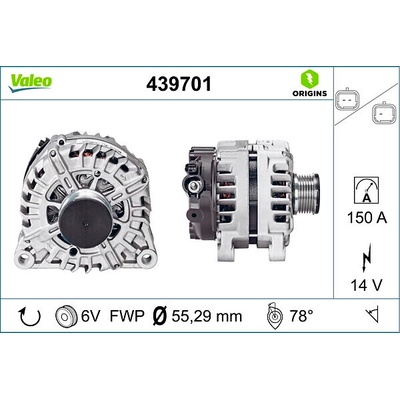 Alternátor VALEO 439701