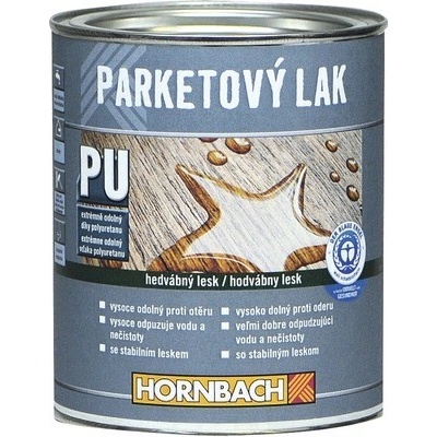 Hornbach parketový lak 0,75 l bezfarebný hodvábne matný