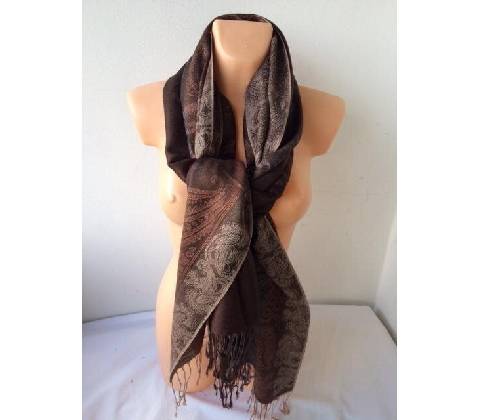 Pashmina světle modrá
