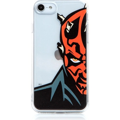 AppleMix STAR WARS Apple iPhone 7 / 8 / SE 2020 / SE 2022 - Darth Maul - gumové - čiré