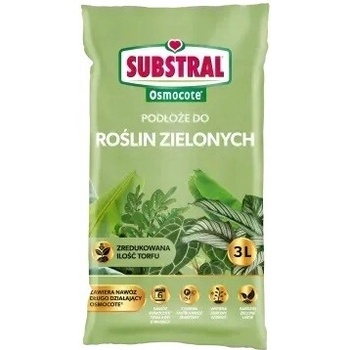 Substrát Osmocote Pôda pre zelené rastliny 3 l