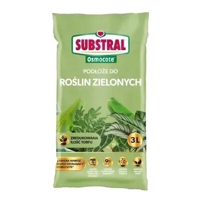 Substrát Osmocote Pôda pre zelené rastliny 3 l