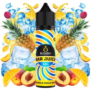 Bombo Bar Juice Pineapple Peach Mango 12ml/60ml - vape
