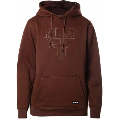 Fallen mikina Insignia Hoodie Brown Light Brown