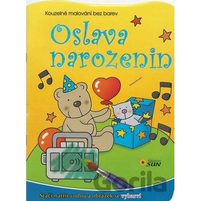 Oslava narozenin - Kouzelné malování