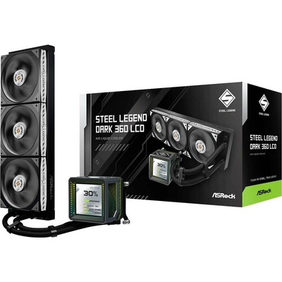ASRock Steel Legend Dark 360 LCD 90-ASLA36-BAAGA5