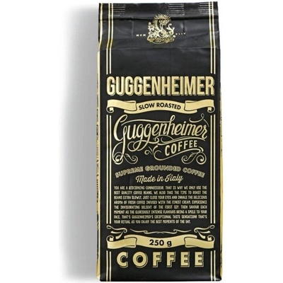 GUGGENHEIMER Mletá káva Supreme Blend Pražená extra pomalu málo hořkých látek Nejlepší pro espresso 250 g