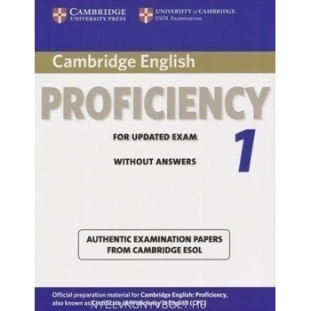 Cambridge English Proficiency for Updated Exam Practice Tests Book 1 Student's Book without answers