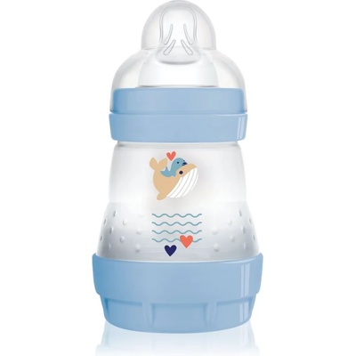 MAM Anti-Colic Bottle Blue бебешко шише 0m+ 160ml