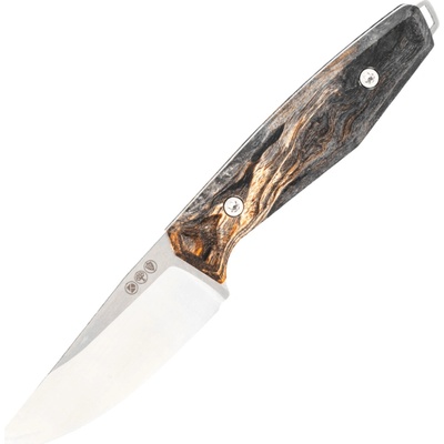 Böker Manufaktur Solingen Daily Knives AK1 Droppoint MagnaCut Curly Birch 129520