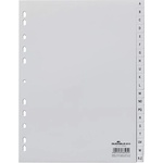 DURABLE Регистър durable пластмасов международен печат a/4 a-z 20 част сив 651310 (651310)