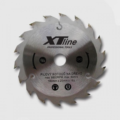 XTline TCT19040 Pílový kotúč 190x2,1x30 (16, 20, 25,4)mm 40 zubov SK plátky