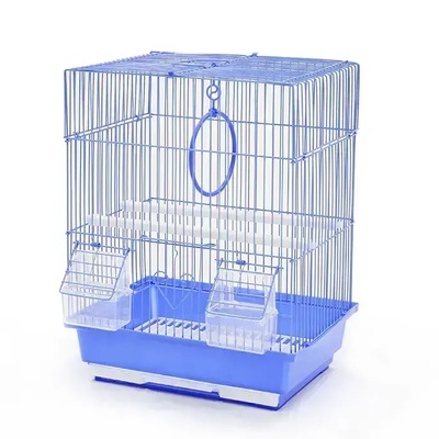 Zoomagzinche Клетка за папагал с плосък покрив 29x23х39см (A105)