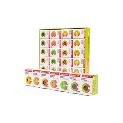 CoPoly ovínadlo elast. 7,5 cm x 4,5 m MIX 20 ks BOX
