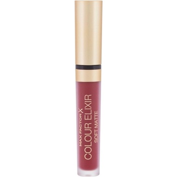 Max Factor Colour Elixir Soft Matte dlouhotrvající tekutá rtěnka 035 Faded Red 4 ml